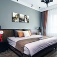 thumbnail image 6 of Abstract Canvas Wall Art For Living Room Boho Wall Decor For Bedroom Fashion Wall Decorations For Office Abstract Ink Paintings 3 Pieces Framed Abstract Wall Pictures Artwork Bathroom Home Decor, 6 of 6