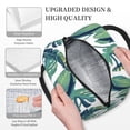 thumbnail image 6 of YFYANG Portable Waterproof Insulated Lunch Bag, Tropical Green Foliage Reusable Cooler Bag / Picnic Bag for Adults Teens, 6 of 9