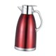 thumbnail image 4 of Hervidor térmico de acero inoxidable con aislamiento térmico, dispensador de bebidas térmicas de 2,3 l para café rojo, 4 of 9