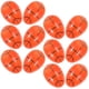 thumbnail image 5 of GOOHOCHY 12 piezas de huevos de Pascua rellena Bola de plástico Bola de Pascua Huevos de Pascua abiertos Canetas de Pascua, 5 of 7