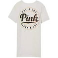 thumbnail image 2 of Victoria's Secret Pink Pajama Sleep Tee Crew Neck Color Gray Size XSmall NWT, 2 of 2