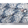 thumbnail image 3 of Soimoi Rayon Fabric Skull Halloween Print Fabric by the Yard 56 Inch Wide, 3 of 3