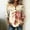 Multicolor, variant on Ayolanni Button Down Shirts for Women Henley Floral 3/4 Sleeve V-Neck Blouse Loose Flutter Going Out Flowy Shirts Womens Spring Tops Multicolor L