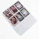 thumbnail image 3 of A4 Jiugongge PP doble cara transparente 9 tarjetas estrella dibujos animados PP almacenamiento libro álbum de fotos 9 tarjetas página interior, 3 of 3