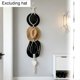 thumbnail image 1 of Lekihaqq Boho Macrame Hat Hanger Handwoven Wall Rack Cotton Tassel Hat Organizer For Cowboy Hats Fedoras Hanging Storage, 1 of 7
