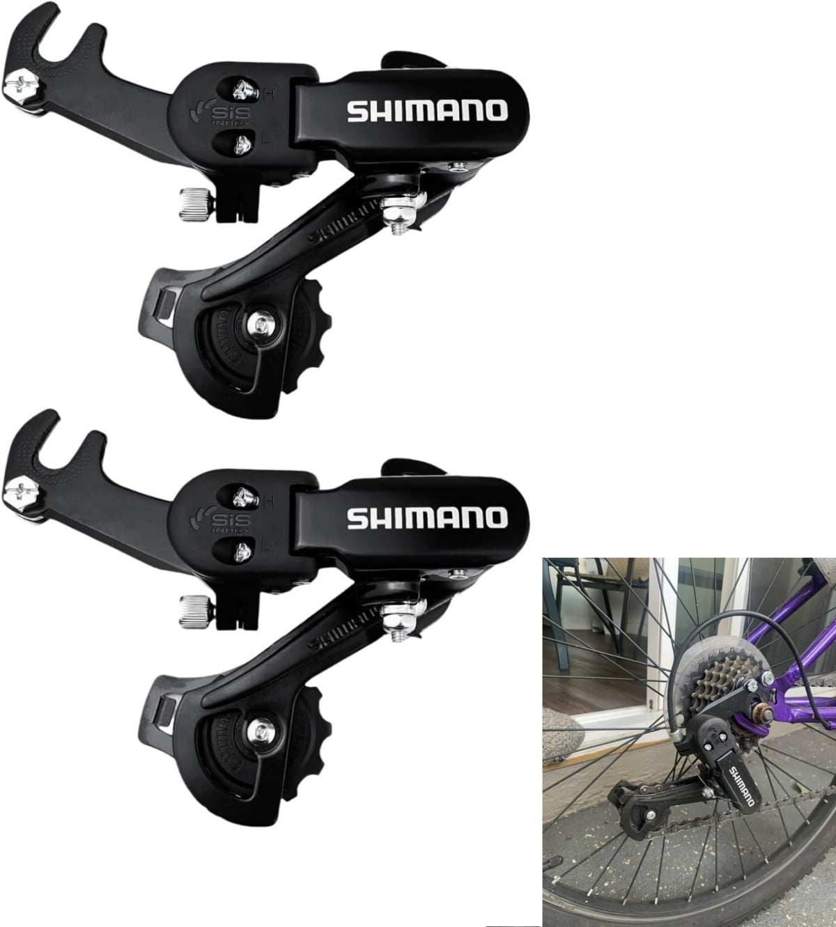 Shimano Tourney TX55 6/7-Speed Rear Derailleur w/ Hanger