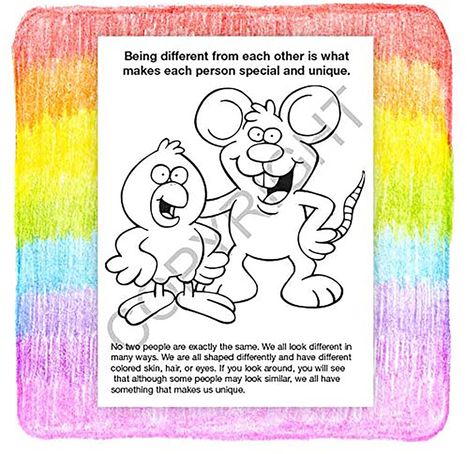 25 Pack - Everyone is Someone Special Kid's Educational Coloring & Activity Books