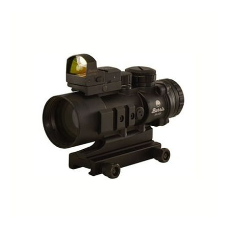 AR Prism Sight Ballistic CQ Reticle with Free FastFire III Reflex Red Dot (Best Red Dot For Ar)