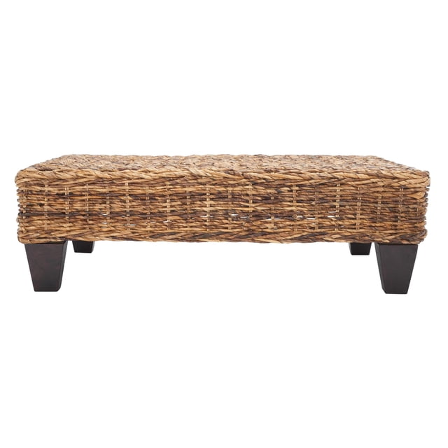 Hawthorne Collection Banc en Osier et Bois Naturel