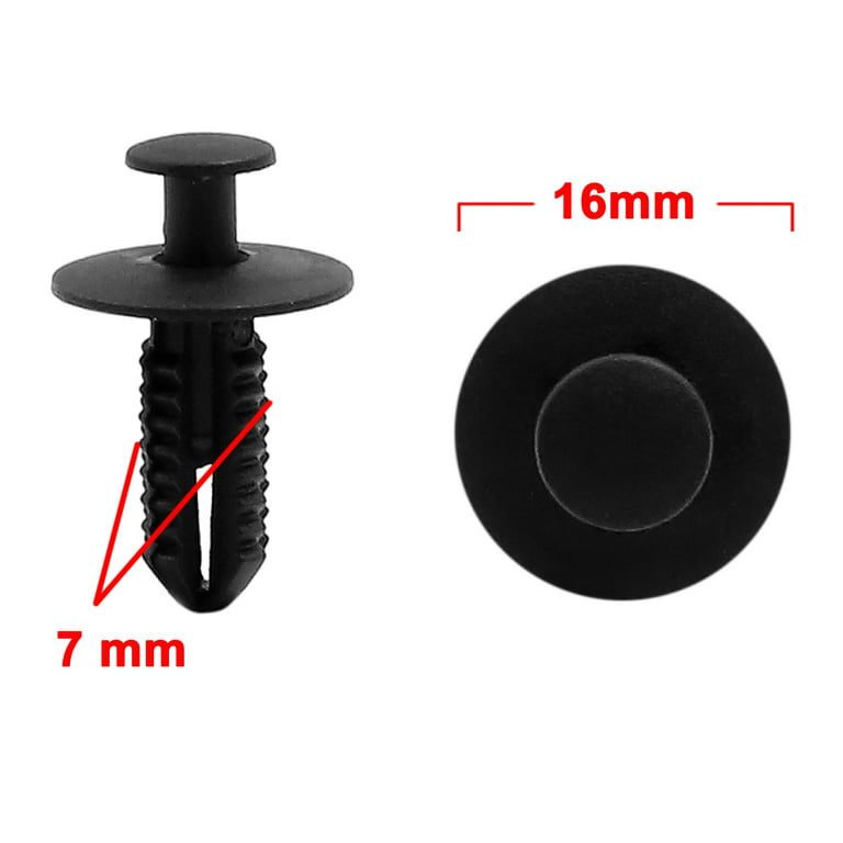 mixer trainer Oplossen 10pcs Black Plastic Rivet Car Trim Bumper Push Pin Clips for Mercedes Benz  - Walmart.com