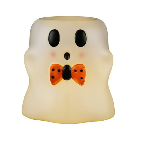 Mr. Halloween 18" Lit Blow Mold Ghost bowl, White