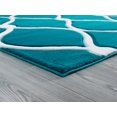 thumbnail image 4 of United Weavers Drachma Freya Modern Trellis Accent Rug, Turquoise, 2'7" x 4'2", 4 of 5