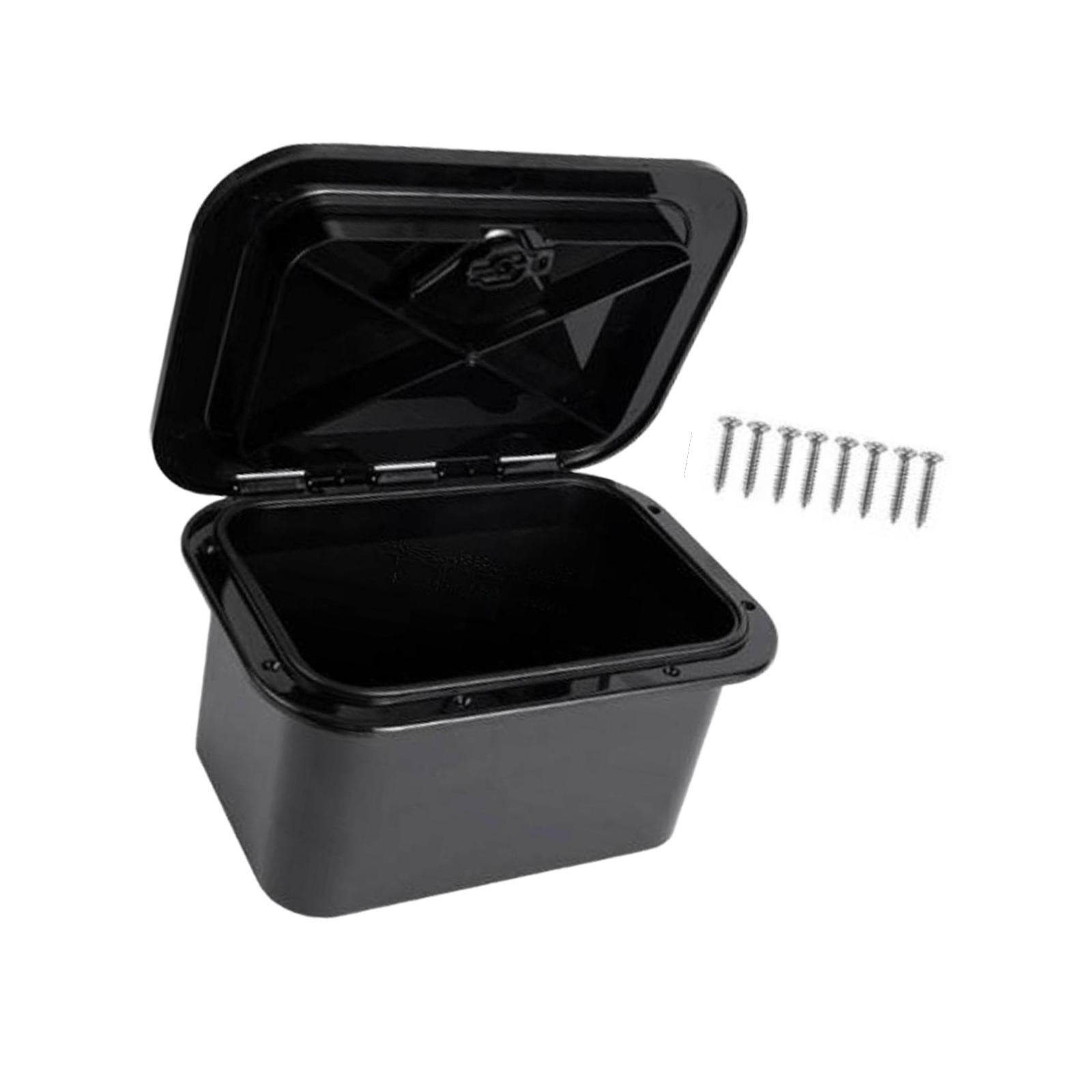 Wzmzjy Deck Storage Box Boat Hatch Cover Large Capacity Tackle Box Art Crafts Tool Case