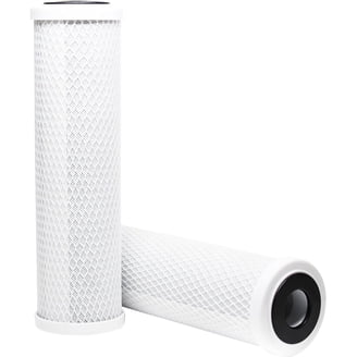 Universal 10-Inch Carbon Block Water Filter Cartridge - NSF 42 Certified Replacement CTO Filter