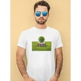 thumbnail image 2 of Green Sphere T-Shirt Men -Wilfred Hildonen Designs, Male 4X-Large, 2 of 4