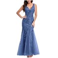 thumbnail image 1 of Robes Élégantes pour Femmes, Robes Formelles, Robes d'Invité de Mariage, Robe Maxi Slim à Paillettes pour Bal et Retour à la Maison, 1 of 1