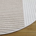 thumbnail image 3 of SAFAVIEH Contour Sheeva Geometric Area Rug, Ivory/Beige, 5'3" x 7'6", 3 of 10