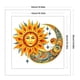 thumbnail image 2 of Hilo de bordar de algodón ecológico completo, punto de cruz impreso de luna y sol de 11CT, 50x50cm, 2 of 9