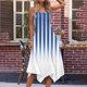 thumbnail image 4 of Ladies Summer Tops Impreso sin Mangas Cuello Redondo Vestido Casual para Uso Diario Y Casual, 4 of 7