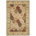 thumbnail image 4 of SAFAVIEH Lyndhurst Abigail Traditional Bordered Runner Rug, Grey/Multi, 2'3" x 12', 4 of 11