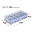 thumbnail image 3 of Goture Round Jig Head, Lead Jig Head Hooks for Freshwater Saltwater Fishing, Swimbait Jig Heads with Fishing Box for TroutBass Fishing, Crappie Pro Jig Heads, 3 of 6