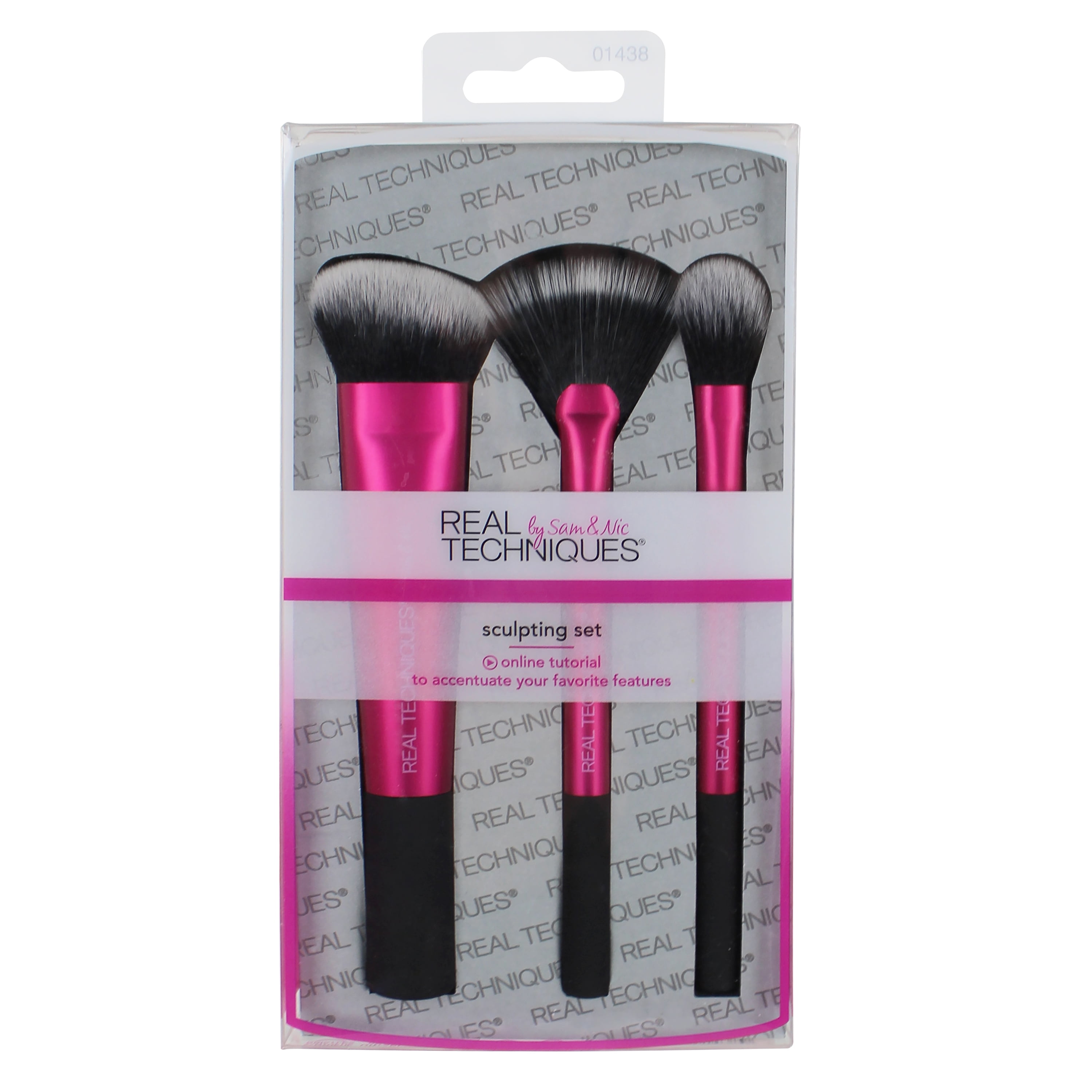 Real Techniques Collector's Edition Sculpting Set Makeup Brushes, 3 pc ...