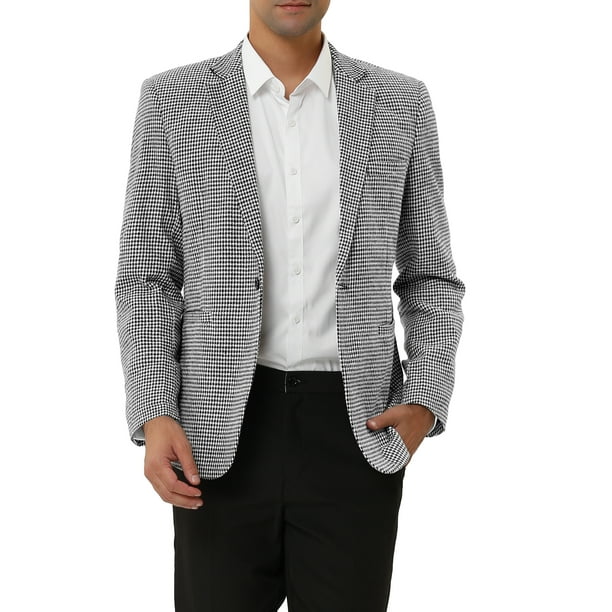 Houndstooth sports coat top