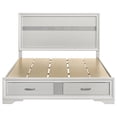 thumbnail image 4 of Miranda 51-inch Wood Queen Storage Panel Bed White, 4 of 8