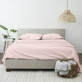 thumbnail image 2 of iEnjoy Home 4-PC My Heart Print Microfiber Cal King Bed Sheet Set in Pink, 2 of 3