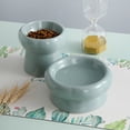 thumbnail image 3 of BToBackyard Ceramic Cat Bowl Raised Cat Bowls Elevated Cat Food Bowls Water Bowl with Stand Ceramic Cat Feeding Bowls Pet Food & Water Bowls, 3 of 14