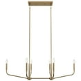 thumbnail image 5 of 52721CPZ Kichler Lighting Madden - 6 Light Chandelier-17.5 Inches Tall and 17.75 Inches Wide-Champagne Bronze Finish, 5 of 7