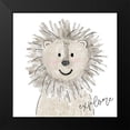 thumbnail image 2 of Carpentieri, Natalie 20x20 Black Modern Framed Museum Art Print Titled - Explore Lion, 2 of 5