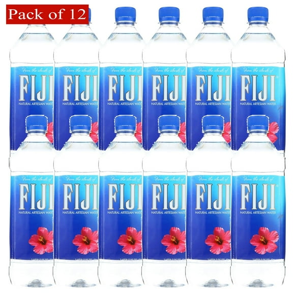 Fiji, Water Artesian, 33.8 Fl Oz, Pack of 12