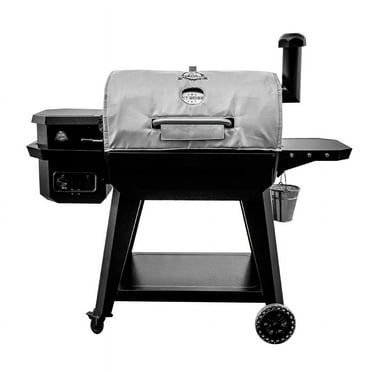 Pit Boss Silver Insulated Grill Cover with Back Venting
