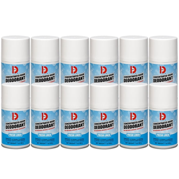 Big D Fresh Linen Fragrance Concentrated Room Deodorizer (12 Pack)