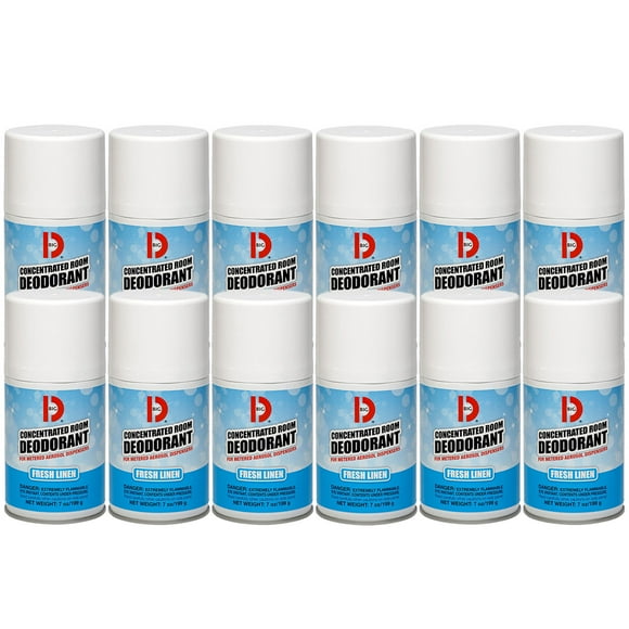 Big D Fresh Linen Fragrance Concentrated Room Deodorizer (12 Pack)