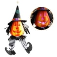 thumbnail image 1 of Calabaza Brillante De Halloween, Lámpara De Calabaza De Patas Largas, Decoración De Halloween Para Chimenea, Terraza De Césped Monstrate HA042646-02, 1 of 6