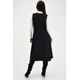 thumbnail image 3 of Chaleco largo Roman Fashion /Juvenil, 1080 (Negro) negro G Roman Fashion CH-ST-1080-NEGRO, 3 of 5