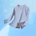 thumbnail image 6 of OGLCCG Girls Athletic Long Sleeve Shirts Quick Dry Workout Performance T-Shirts Lightweight Kids Active Tees Size 3-15, 6 of 6