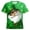 05-Green, variant on IWRICH St Patrick's Day T Shirt for Men Short Sleeve 3D Graphic Funny Irish Clover Tees Shamrock Festival Party Tops 07-Green XL