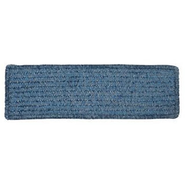 Colonial Mills M501A008X028SX Simple Chenille - Petal Blue Stair Tread - single Rug