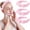 Pink, variant on 3 Pack Spa Headband Skincare Headbands, Soft Hair Band for Washing Face, Makeup, Facial, Skin Care (Khaki, Brown, Black)