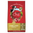 thumbnail image 1 of Purina ONE Formule Agneau et Riz, Nourriture Sèche pour Chiens 7.2KG, 1 of 9