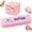 Pink-cheese & Butter, variant on Yellow Squeeze Cheese Squishy - Squeeze Luck Cheese Squishy Skin Soft , Soft Novelty Slow Rising Sensory Cheese Stress & Anxiety Relief Fidget Toys (Yellow, S (5cm))