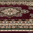 thumbnail image 4 of Allstar Burgundy Woven High Quality Rug. Traditional. Persian. Flower. Western. Design Area Rug (5' 2" x 7' 1"), 4 of 6