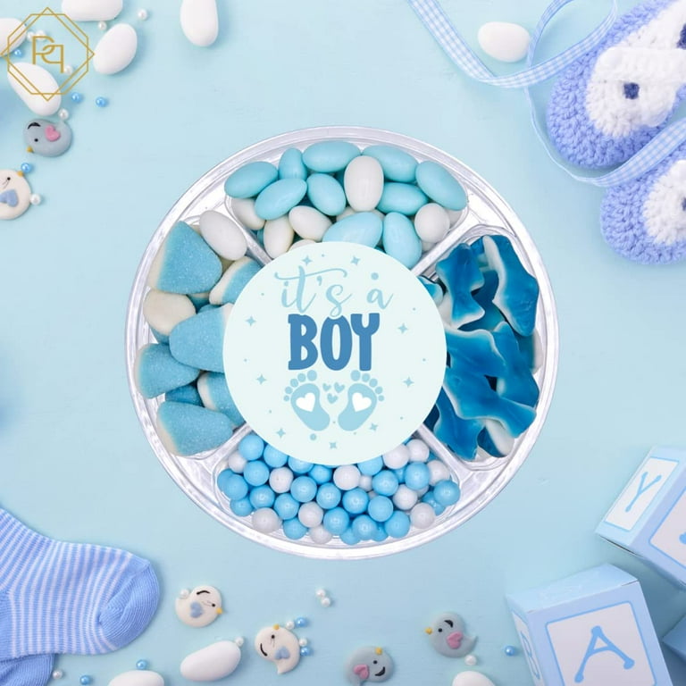 Purple and hotsell blue baby shower