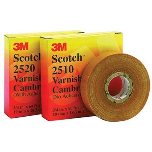 3M Electrical 500-10711 2510 2 Inchx36Yds. Varnishedcambric Tap