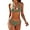 Light Green, variant on NICKSUN Women's Bikini Sets Two Piece Bathing Suits Sexy Textured Halter Padded Bikini Swimsuits Side Tie Thong Bottom Swimwear