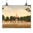 thumbnail image 2 of Print: The Round Fountain, Aix, Provence, France, circa 1890, 2 of 4
