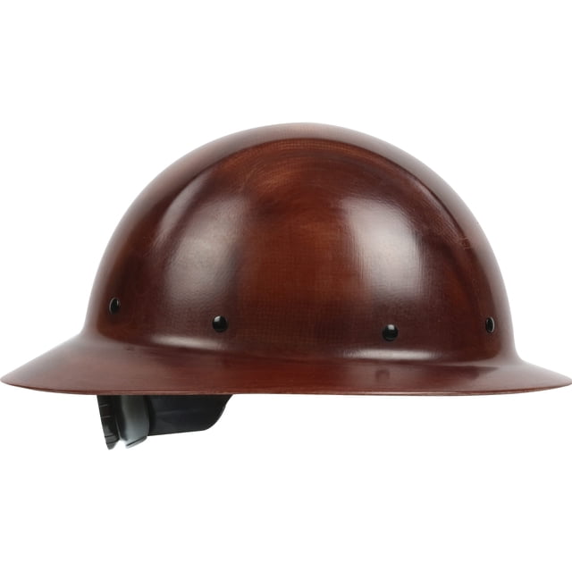 Casco Dynamic WolfJaw de fibra de vidrio de ala completa con trinquete